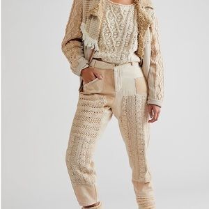 Free People pretty lies Harem Pants size 8